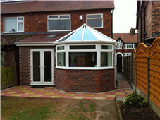 Rear Extension with Conservatory style bay